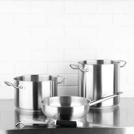 Vogue Stainless Steel Saute Pan 240mm