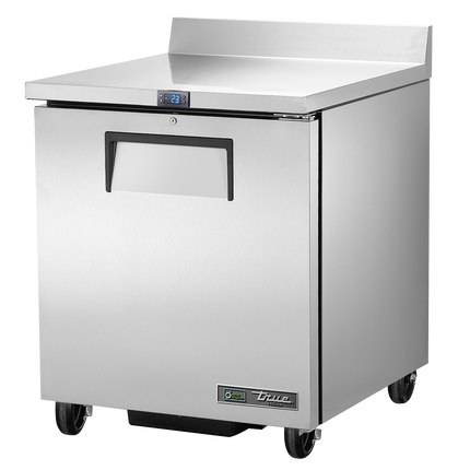 True Worktop Counter Freezer 1 Solid Swing Door TWT-27F-HC-TR