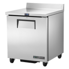 True Worktop Counter Refrigerator 1 Solid Swing Door TWT-27-HC-TR