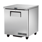 True Undercounter Foodservice Refrigerator 1 Solid Swing Door - 184L TUC-27-HC-TR