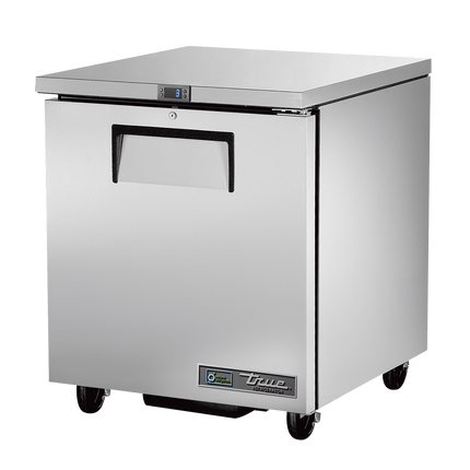 True Undercounter Foodservice Refrigerator 1 Solid Swing Door - 184L TUC-27-HC-TR
