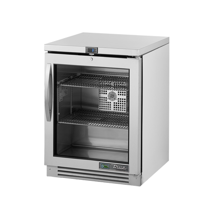 True Undercounter Foodservice Refrigerator 1 Glass Swing Door - 158L TUC-24G-HC~FGD01-TR