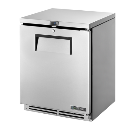 True Undercounter Foodservice Refrigerator 1 Solid Swing Door - 158L TUC-24-HC-TR