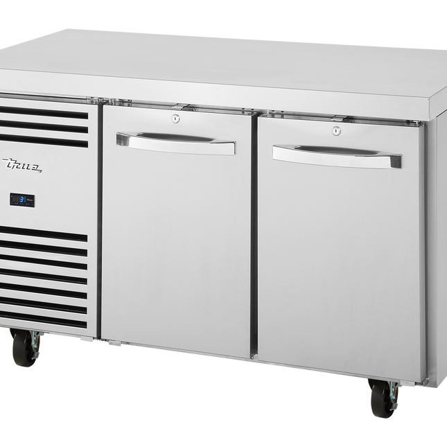 True 1/1 GN Counter Refrigerator 2 Section TCR1/2-CL-SS-DL-DR-TR