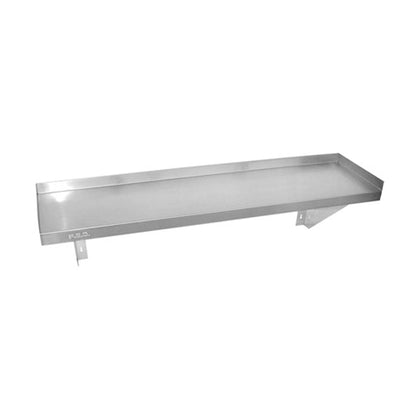 Modular Systems 1200mm Solid Stainless Steel Wall Shelf 1200-WS1