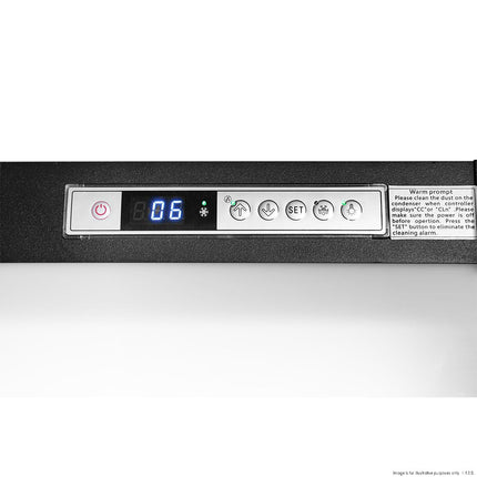 Thermaster OC-1830B open multideck display fridge base compressor compartment