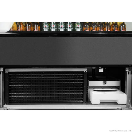 Thermaster OC-1830B open multideck display fridge LED canopy lighting