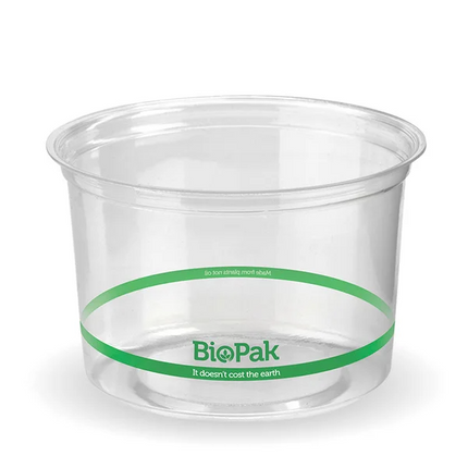 BioPak P-500 500ml bowl 121mm - clear