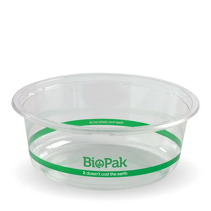 BioPak P-600W 600ml bowl 143mm - clear