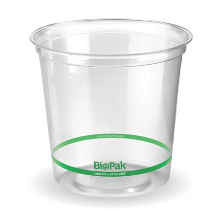 BioPak P-700 700ml bowl 121mm - clear