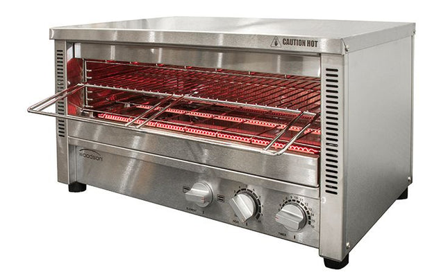 Woodson W.GTQI15 15 slice glass element toaster griller — front view