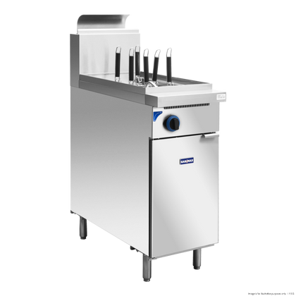 GasMax 6-Basket Gas Pasta Cooker LPG PC150-6LPG