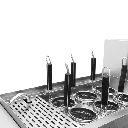 GasMax Gasmax V Pan Lpg 6 Baskets Pasta And Noodle Cooker PC150-6LPG