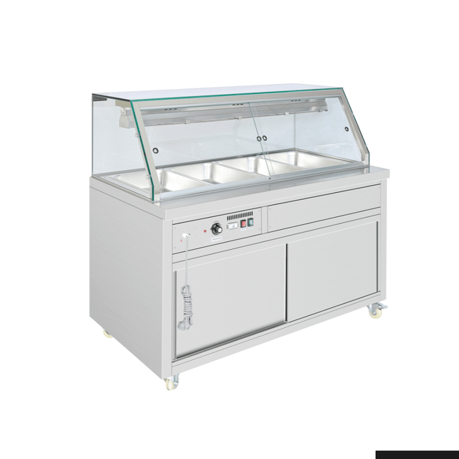 Thermaster PG150FE-XG hot bain marie — front view