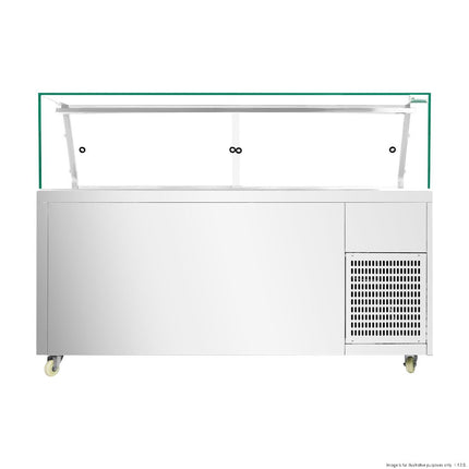 Thermaster PG180FA-XG - Tempered Glass Canopy Detail
