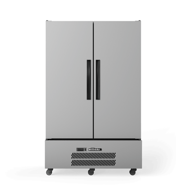 Williams Quartz Star - Two Door Stainless Steel Upright Storage Refrigerator