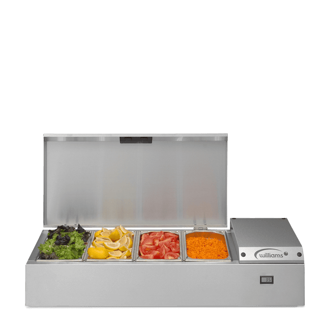 Williams Thermowell - Four Pan Counter Top Refrigerated Well