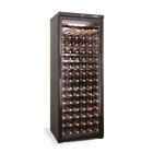 Williams Wine Cabinet - One Door Black Upright Wine Display Refrigerator
