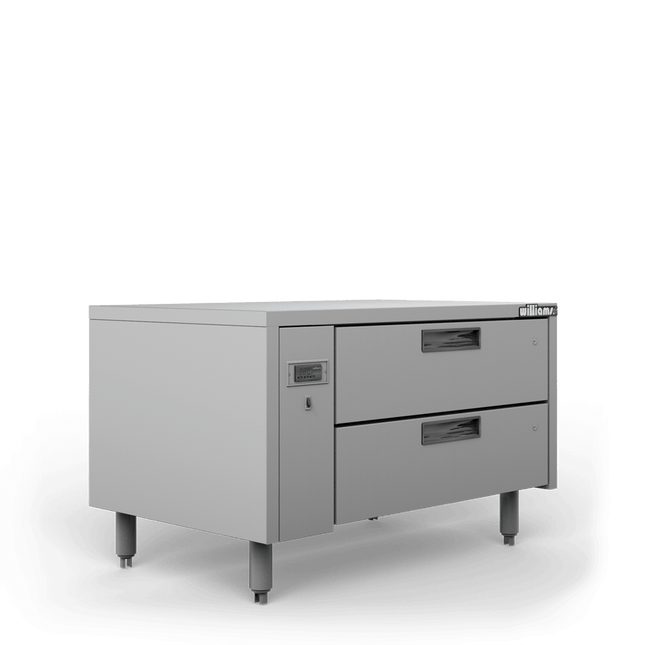 Williams Jarrah - Two Drawer Remote Lowline Refigerator