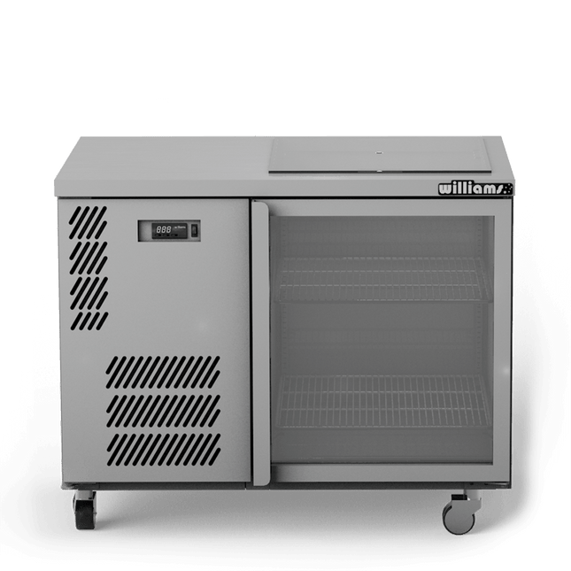Williams One Door Glass Chiller With Two Shelves