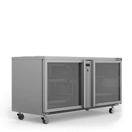 Williams Two Door Remote Glass Chiller With Two Shelves