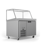Williams Banksia - One Door White Colorbond Prep Counter Refrigerator With Angled Blown Air Well
