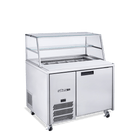 Williams Jade Sandwich - One Door Stainless Steel Prep Counter Refrigerator With Blown Air Well