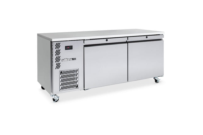 Williams Emerald - Two Door Stainless Steel Under Counter Storage Refrigerator