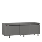 Williams Emerald - Three Door Stainless Steel Remote Under Counter Refrigerator