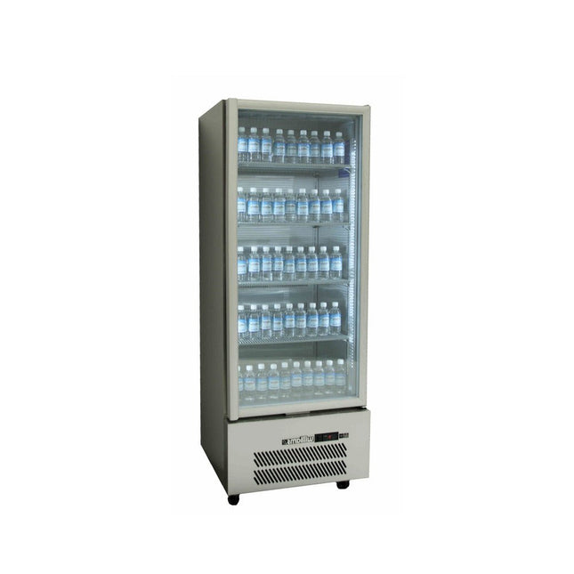 Williams Quartz Star - One Door Stainless Steel Upright Display Refrigerator