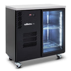 Williams Cameo - One Door Black Colorbond Under Counter Display Refrigerator