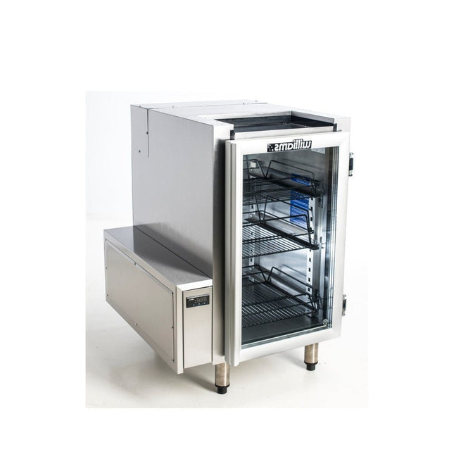 Williams One Door Remote Glass Chiller Slimline with two shelves and left hand services