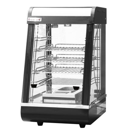 Benchstar All Stainless Steel Pie Warmer And Hot Food Display 40 Pies PW-RT/380/TGE