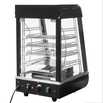 Benchstar All Stainless Steel Pie Warmer And Hot Food Display 40 Pies PW-RT/380/TGE