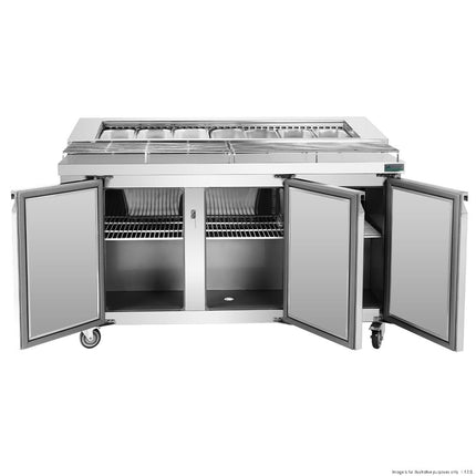 Thermaster PWB150 Pizza Prep Bar Fridge — gallery view 6