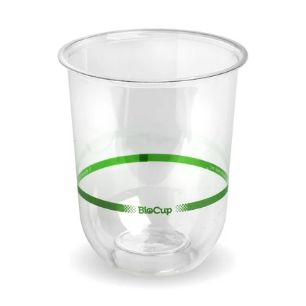 BioPak Q-500 500ml tumbler clear