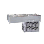 Roband Refrigerated Bain Marie 8 x 1/2 size, pans not included, double row