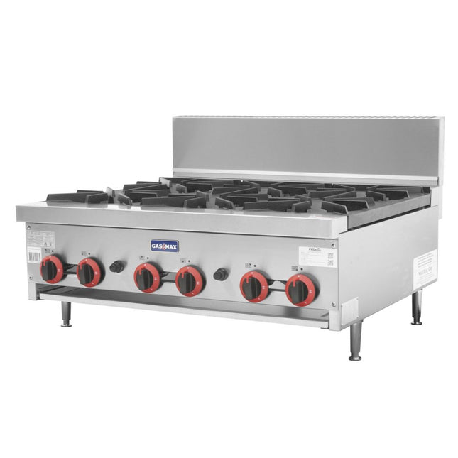 GasMax RB-6ELPG gas cooktop / stove — view 2