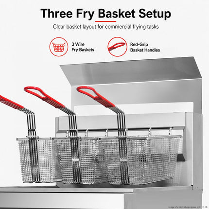 Frymax RC500E Fryer — view 6