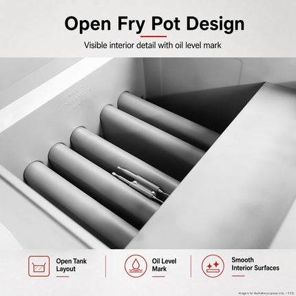 Frymax RC500E Fryer — view 7