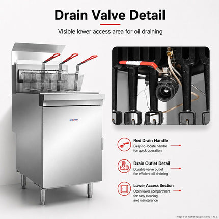 Frymax RC500E Fryer — view 8