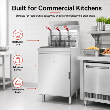 Frymax RC500E Fryer — view 9