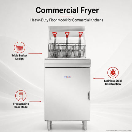 Frymax RC500E Fryer — view 5