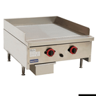 GasMax RGT-24E Griddle — front view