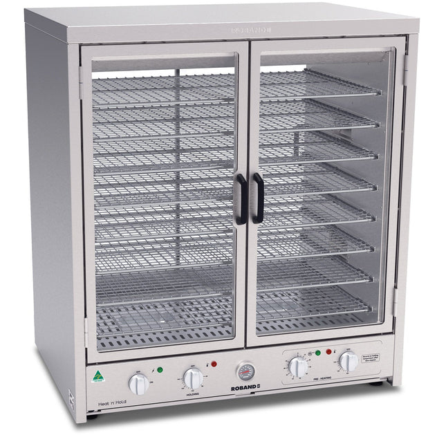 Roband Heat ‘n’ Hold Food Warmer - Sliding Glass on Display Side - RB-H200R