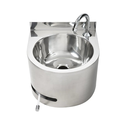 3Monkeez Round Hands Free Knee Operated Basin
