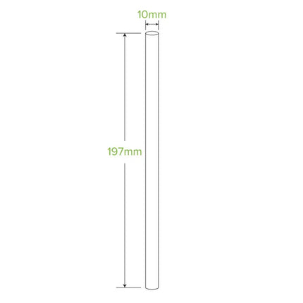 BioPak RT-JP-PBS-10X197-20-MIX10 Mixed regular straws 20pk - mixed