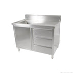 1200(W) x 600(D) x 1050(H)mm / Left Sink