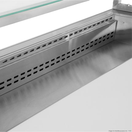 Thermaster SCB/15 Cold Bain Marie — digital temperature control panel