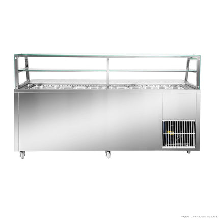 Thermaster 1000L Three Door Deluxe Sandwich & Salad Prep Bar Fridge SCB/21